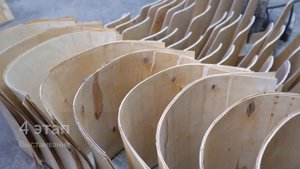 Промо-ролик компании "Kleber&holz". Производство спинок, сидений и каркасов для стульев и кресел.