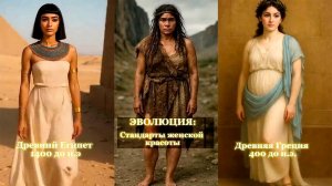 Стандарты женской красоты сквозь века