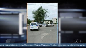 03.07.2025 В Охе столкнулись три автомобиля, за рулём которых были женщины