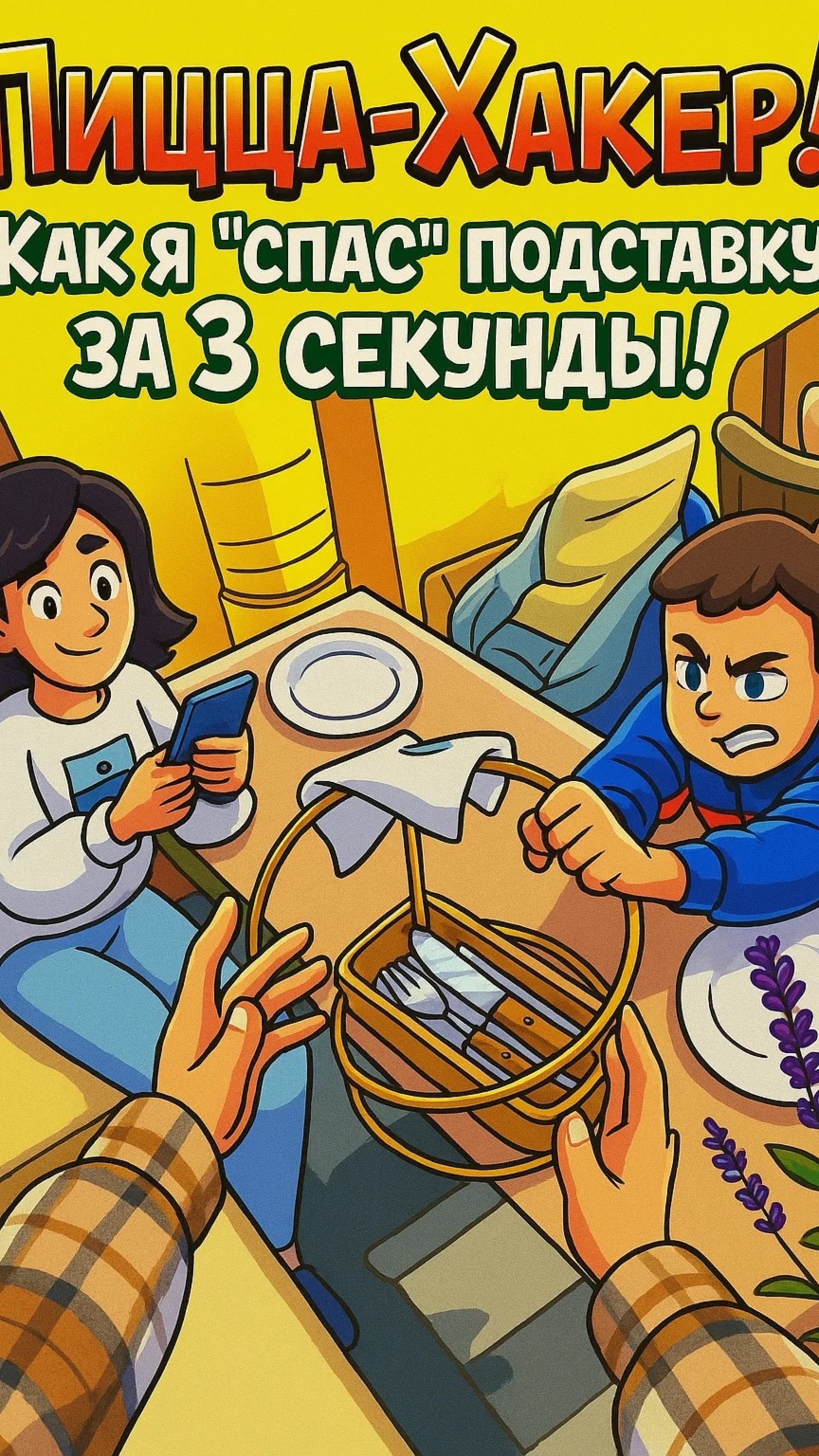 Пицца-Хакер! Как я "спас" подставку за 3 секунды!