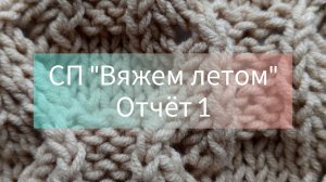 СП " Вяжем летом" Отчет 1