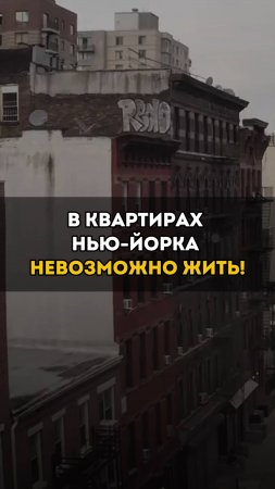 В квартирах Нью-Йорка невозможно жить! 😳