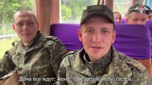Российские военнослужащие поделились эмоциями