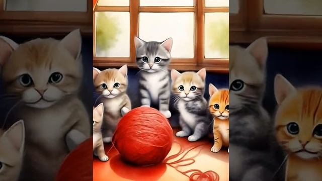 Кот Баюн читает сказки. Музыкальный мультфильм, клип, колыбельная для детей
