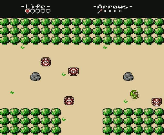 The Legend of Zelda - Dark Labyrinth (2023) [NES] Homebrew
