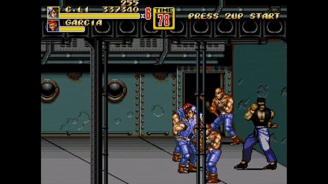 Street Of Rage 2 - Final Fight Crossover [Sega Mega Drive]