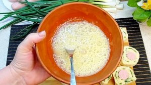 ВКУСНАЯ ИДЕЯ,КОТОРАЯ РАБОТАЕТ! Хрустящие рулетики с пюре и сосиской.