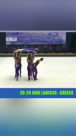 GLORIA JUNIOR Moldova III этап Кубка мира по эстетической гимнастике IFAGG #эстетическаягимнастика