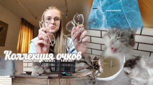 VLOG Моя коллекция очков 👓 Семён кушает рыбку🐟