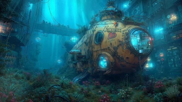 🎧 Lost in the Machine Dream Immersive Cyberpunk City Ambiance #Future #Chill