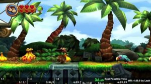 Боссы наступают! Первый серьёзный бой — Donkey Kong Country Returns HD #5