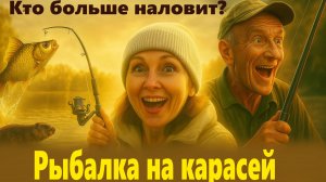 Рыбалка на карася. Кто проиграет — тот чистит рыбу! Считаем улов! с.Власиха 2025