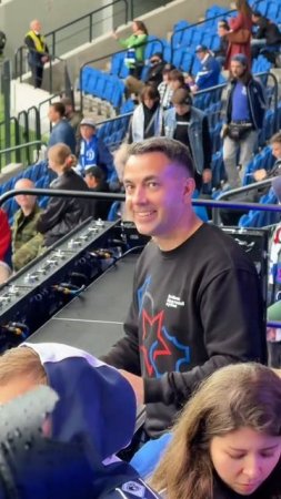 ВТБ Арена перед матчем ФК  "Динамо"