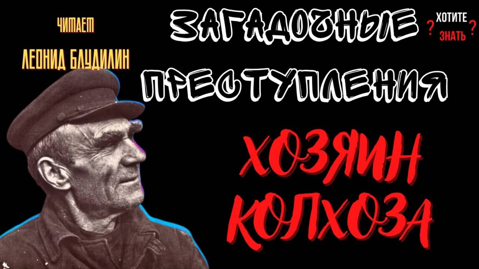 Загадочные Преступления: Как председатель колхоза в Красноярской деревне, возомнил себя БАРИНОМ. смотреть онлайн