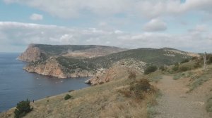 Тропа из Балаклавы (Крым) на Серебряный пляж.