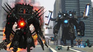 УЛУЧШЕННЫЙ ТИТАНОВЫЙ ТВМАН - СТРАЖ СУДЬБЫ ПРОТИВ ТИТАНОВОГО КАМЕРАМАНА И ДРУГИХ АГЕНТОВ-КАМЕРАМЕНОВ