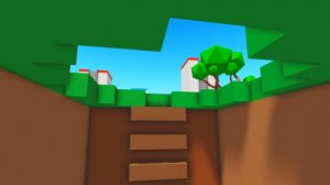 Подземная война в Roblox !