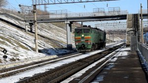 Тепловоз 2ТЭ10М-3390. Резервом.