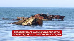 СПЕЦРЕП. Утилизация затонувших судов в акватории Сахалина