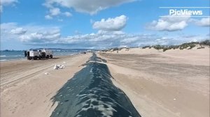 Анапа пляж Витязево сегодня 4 июля 2025. Море, погода в Анапе сейчас. Есть ли мазут на пляжах Анапы