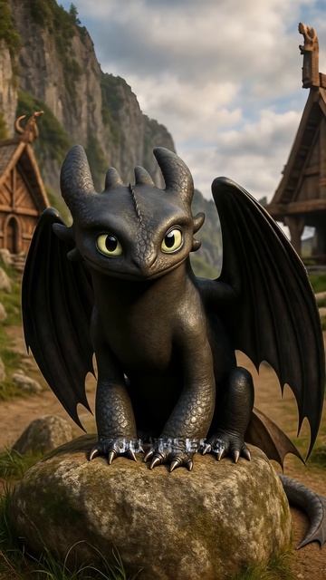 Персонажи «Как приручить дракона»  оживают! смотреть онлайн