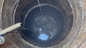 ЛПХ.Колосок овчинки.Наш колодец спустя 3 года ,клиент поднял плывун  скачав много воды.podkapaev.ru