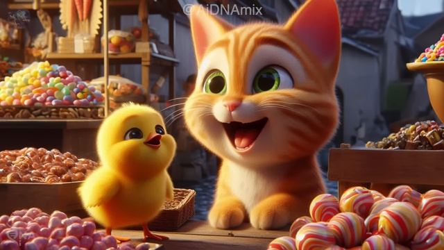 Котёнок и цыпленок - Грустная история дружбы смотреть онлайн