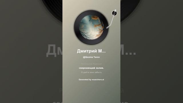 Дмитрий Мережковский О дайте мне забыть туманы и метели #музыка #поэтично #music #музыка #поэзия