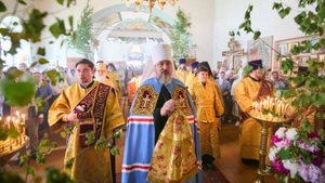 Литургия в Неделю Всех святых  с.Б.Сундырь Моргаушского МО  15.06.2025г