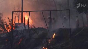 Пожары в Турции и Греции угрожают населенным пунктам