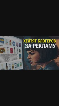 ХЕЙТЯТ БЛОГЕРОВ ЗА РЕКЛАМУ! кл