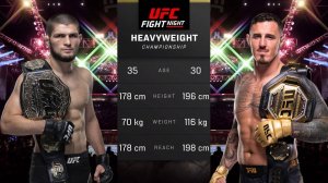 Хабиб Нурмагомедов против Тома Аспиналла Полный бой - UFC 5