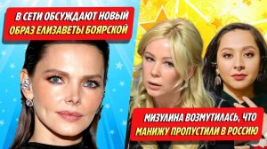 В Сети обсуждают новый образ Боярской / Мизулина возмутилась, что Манижу пропустили в Россию