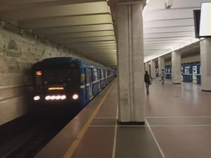 Минск, станция метро Московская