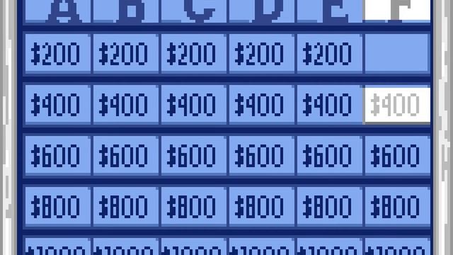 Jeopardy! Sports Edition [Sega Game Gear] №2