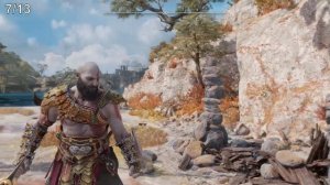 God of War: Ragnarök. Все вороны Одина: Свартальвхейм. Показан путь к воронам. Тайм-код.