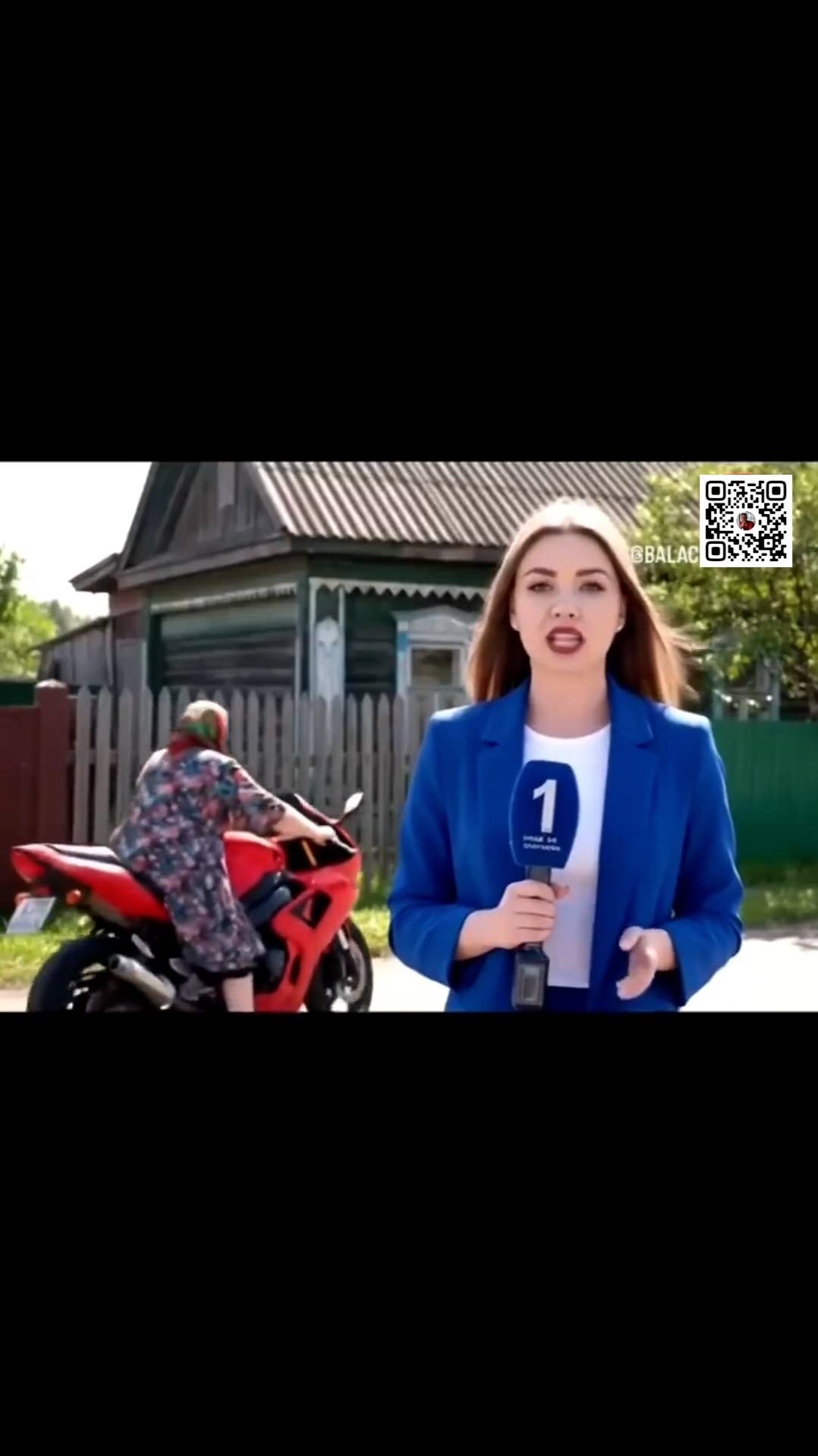 Пенсионерке на 100 лет подарили Мотоцикл