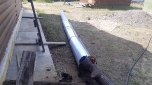 Демонтаж трубы своими руками без вышки