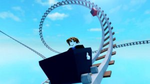 Поездка на тележке в Roblox !