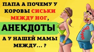 Сиськи между рук нашей мамы...❗Анекдоты муж и жена