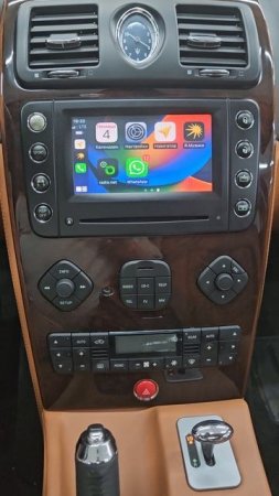Maserati Quattroporte 2003-2007 установка CarPlay Android Auto