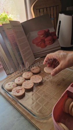 Кокосовая начинка для Макарон.#macarons #макаронс #ганаш