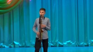 И.С.Бах,  Ария из сюиты №3(в современной обработке), на альт саксофоне , в моём исполнении...