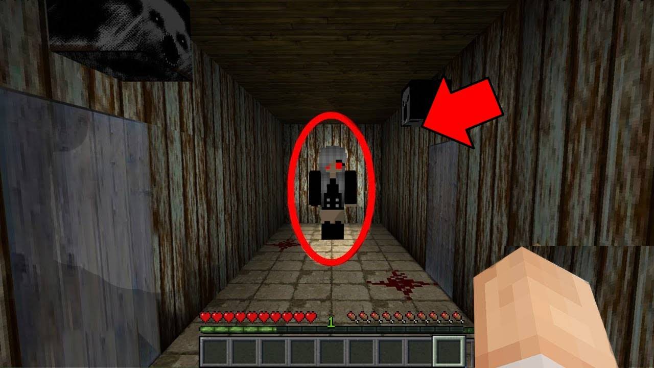 Страшная девочка ПЕНСИ  Pensy следила за нами Страшный майнкрафт Роменский и Никита Берг