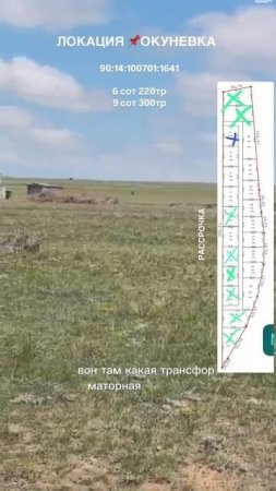 Продажа участков. Продажа участков в крыму. Окуневка