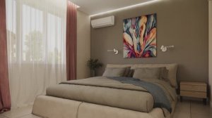 Спальня с санузлом