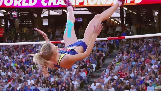 Crazy Moments in Women's High Jump _ Epic Fails and Jaw-Dropping Jumps