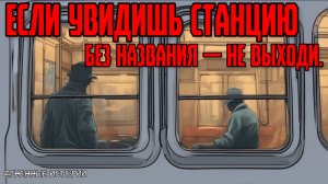 Страшная история: История о станции, которой нет на карте