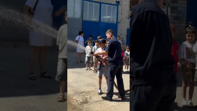 Экскурсия в пожарную часть Волгоспас