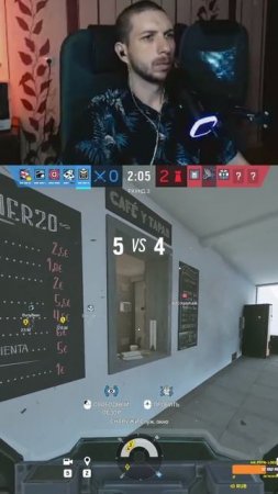 А человечек то умом играет #vesking #twitch #RainbowSix #R6Siege #RainbowSixGameplay